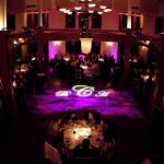 Up-Lighting, Monogram Projection and Dance-floor Wash
Photo Courtesy of Synergetic Consulting