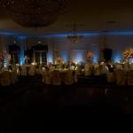 Up-Lighting and Centerpiece Pin Spotting
Photo Courtesy of Synergetic Consulting